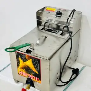 FRYER GAS+ELECTRIC 8LTR