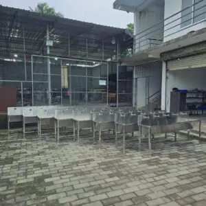 STAINLESS STEEL HAND WASH SINK