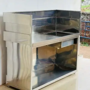 Stainless Steel Tea Stall Counter