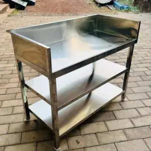 STAINLESS STEEL WORK TABLE