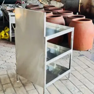 Stainless steel table