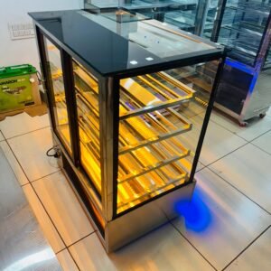 snacks display hot case