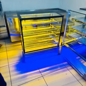 snacks display hot case