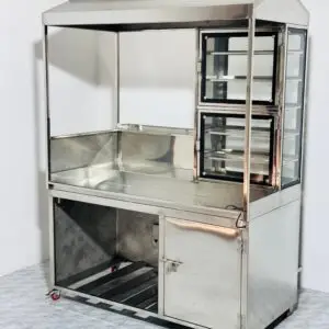 STAINLESS STEEL TEA CART