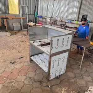stainless steel work table
