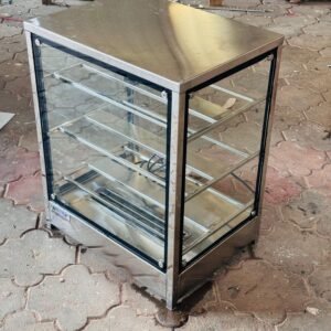 Stainless steel electric baking display counter