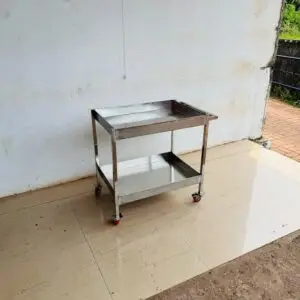 stainless steel trolley