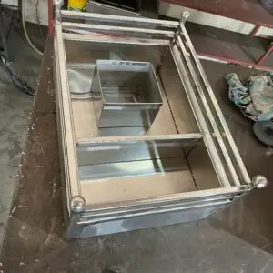 stainless steel chat counter