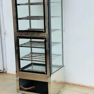 glass patties display counter
