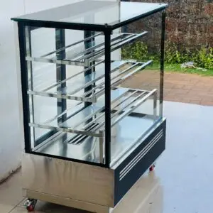 hot snacks display counter