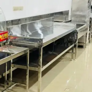 Stainless steel chicken cleaning table