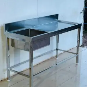Staleness Steel Single Sink Table
