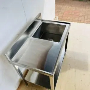 stainless steel sink table