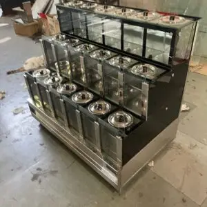 DRY FRUITS AND SWEETS DISPLAY COUNTER